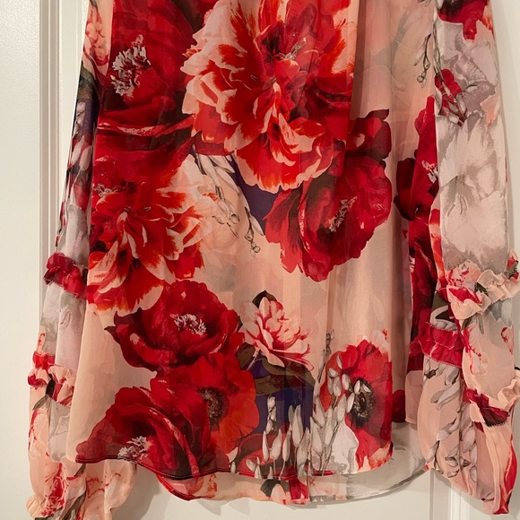 LS Ruffle SLV Blouse - Picture 4 of 7